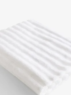 Geribbelde handdoek