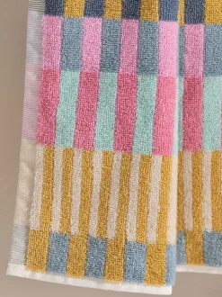 Gestreepte handdoeken