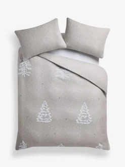 Getufte bomen 100% geborsteld katoenen Kerstmis Dekbedovertrek Set