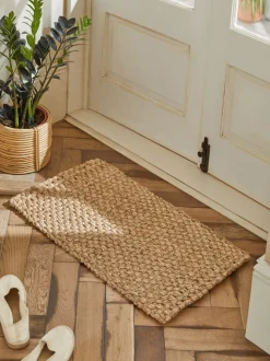 Geweven jute deurmat