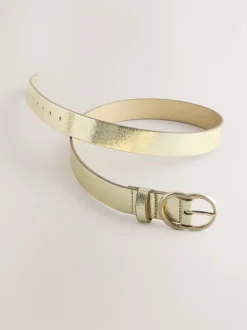 Gold Crackle - Normale PU-riem