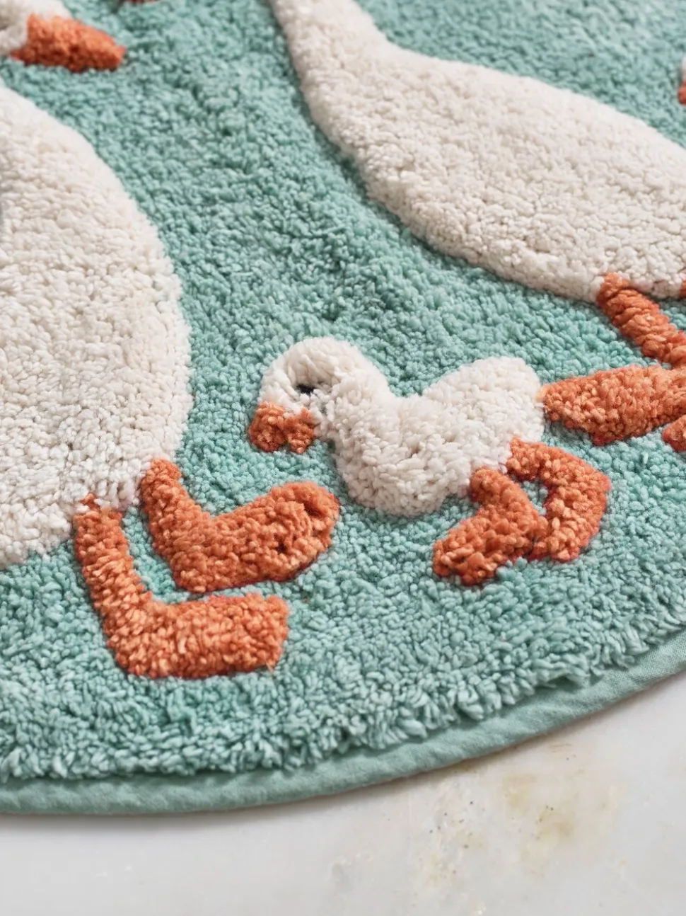Goose And Friends 100% Katoenen Mat