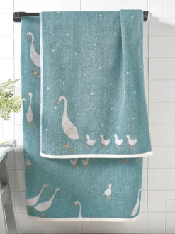 Goose And Friends 100% katoenen handdoek