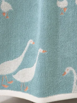 Goose And Friends 100% katoenen handdoek