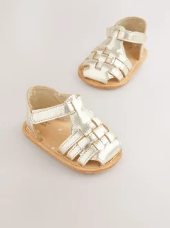 Goud - Baby sandalen (0-24mnd)