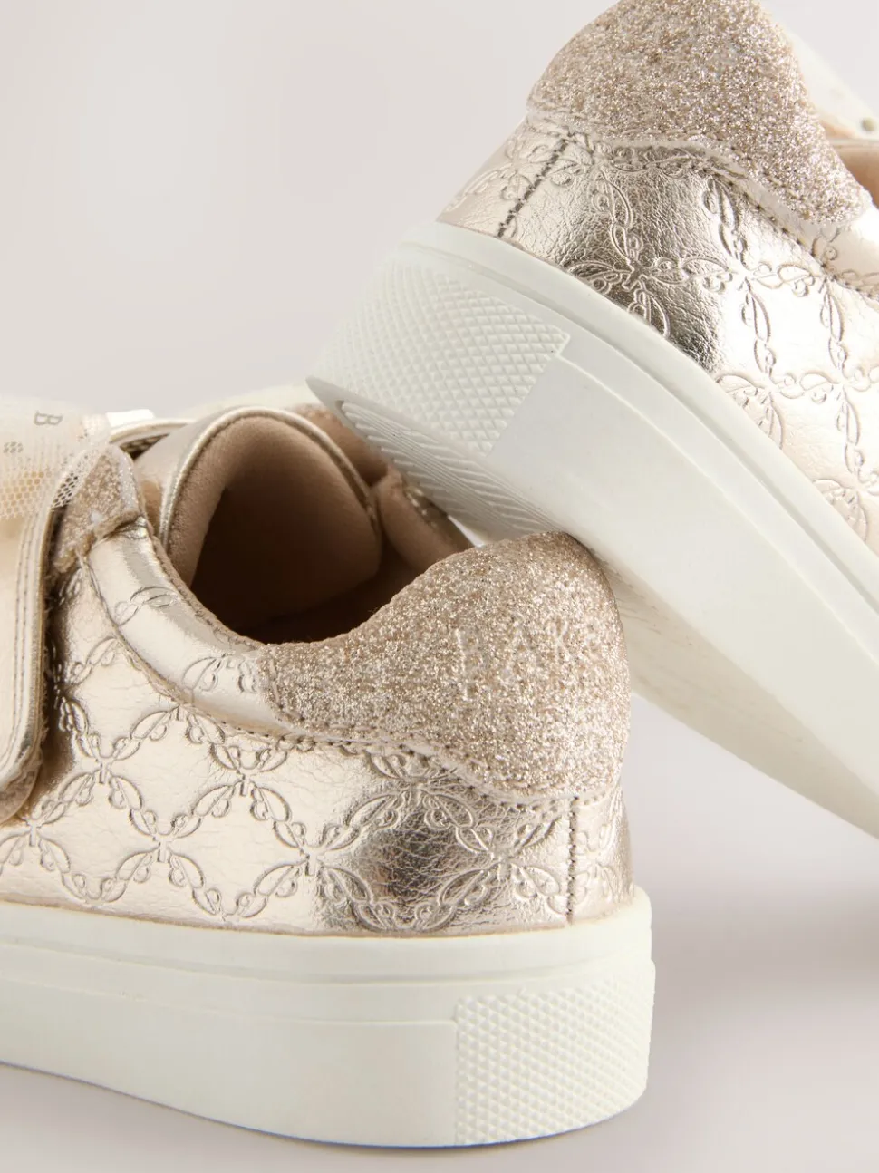 Goud - Baker by Ted Baker - Organza Corsage sneakers voor meisjes