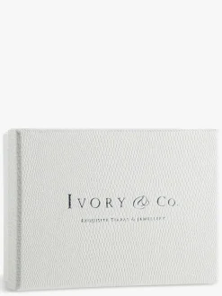 Goud - Ivory & Co - Gardenia klem met kristallen, parels en geëmailleerde bloem