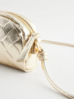 Goud - Metallic crossbodytas