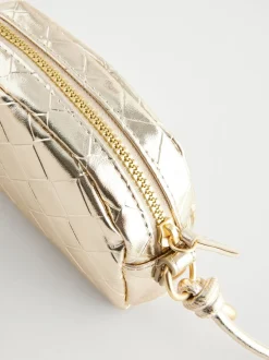 Goud - Metallic crossbodytas