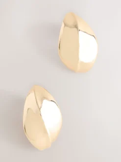 Goudkleurig - Bouton Stud Earrings