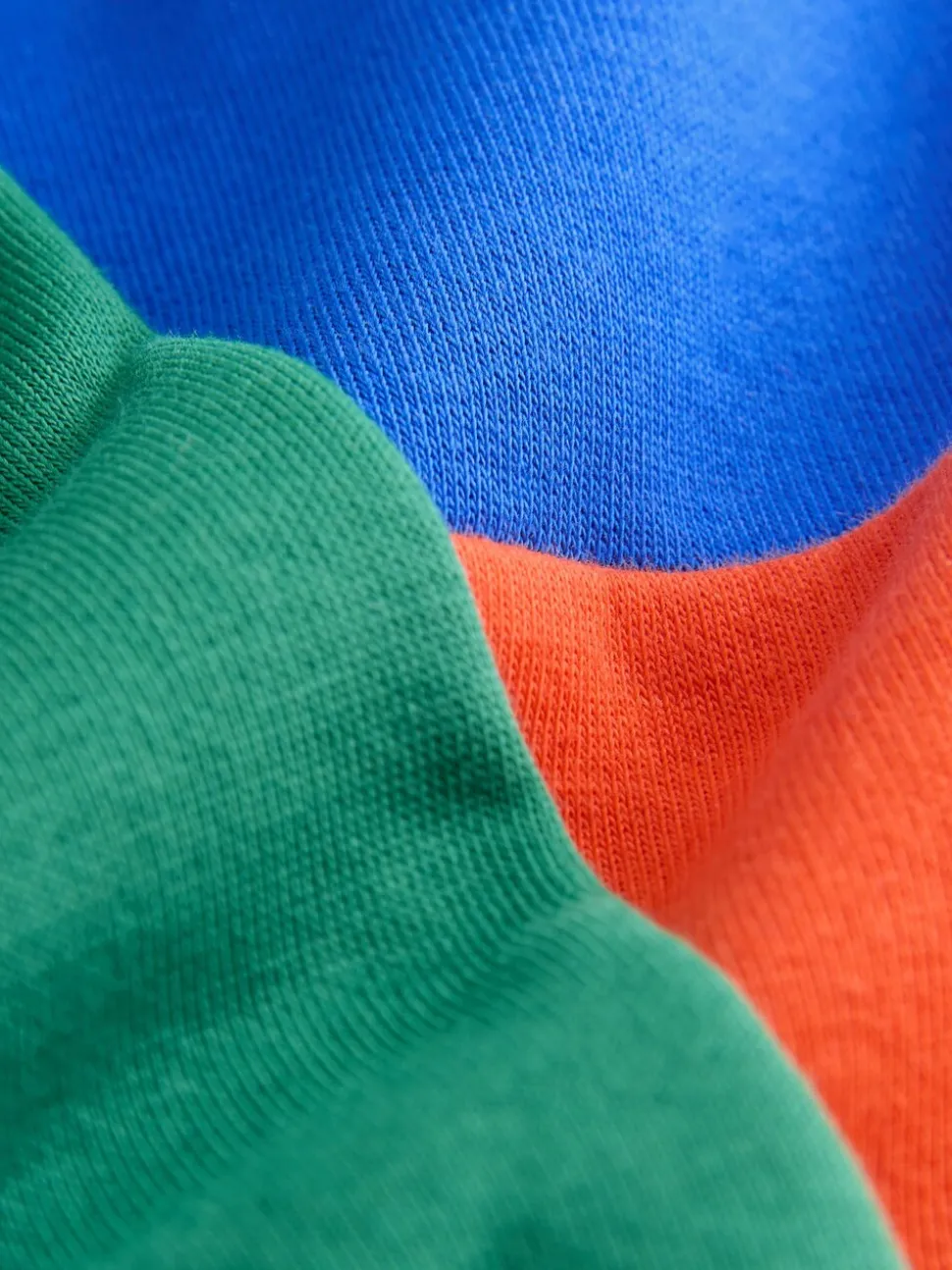Green/Blue Colourblock - Funnel Neck Zip Sweat and Joggers Set (3mths-7yrs)