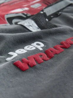 Grey Jeep - Kerstmis T-shirt met grafische print