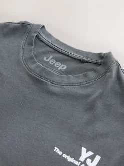 Grey Jeep - Kerstmis T-shirt met grafische print