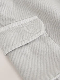 Grijs - 100% katoenen Cargobroeken Jeans (3mnd-7jr)