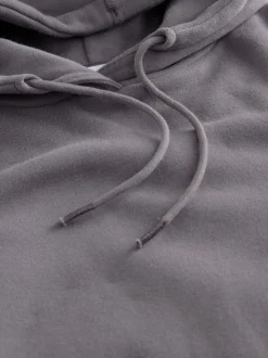 Grijs - Active Longline Overhead Hoodie met superzacht naaddetail en zakken