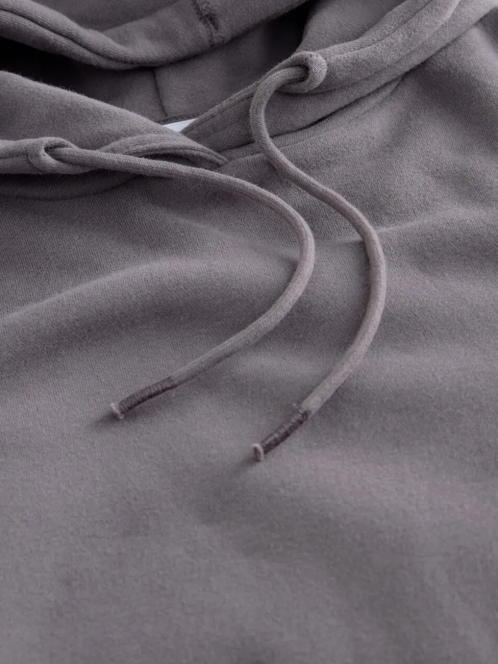 Grijs - Active Longline Overhead Hoodie met superzacht naaddetail en zakken