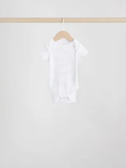 Grijs - Baby Short Sleeved Bodysuits 5 Pack