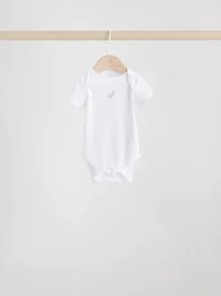 Grijs - Baby Short Sleeved Bodysuits 5 Pack