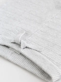 Grijs - Babyset met gebreide trui en legging (0mnd-2jr)