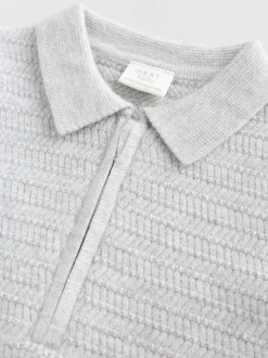 Grijs - Babyset met gebreide trui en legging (0mnd-2jr)