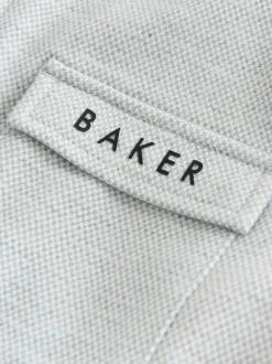 Grijs - Baker by Ted Baker - 3 -delig set van getextureerd jack, T-shirt en broek