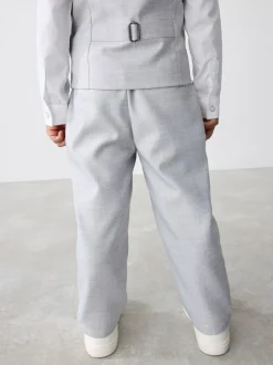 Grijs - Baker by Ted Baker set van gilet, overhemd en broek
