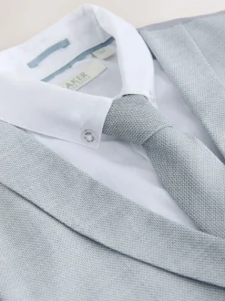 Grijs - Baker by Ted Baker Waistcoat, Shirt And Tie Set
