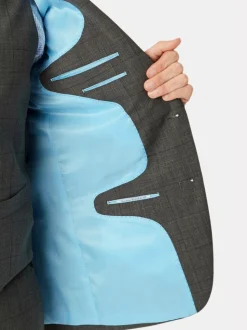 Grijs - Brook Taverner Cassino Slim Fit Jacket
