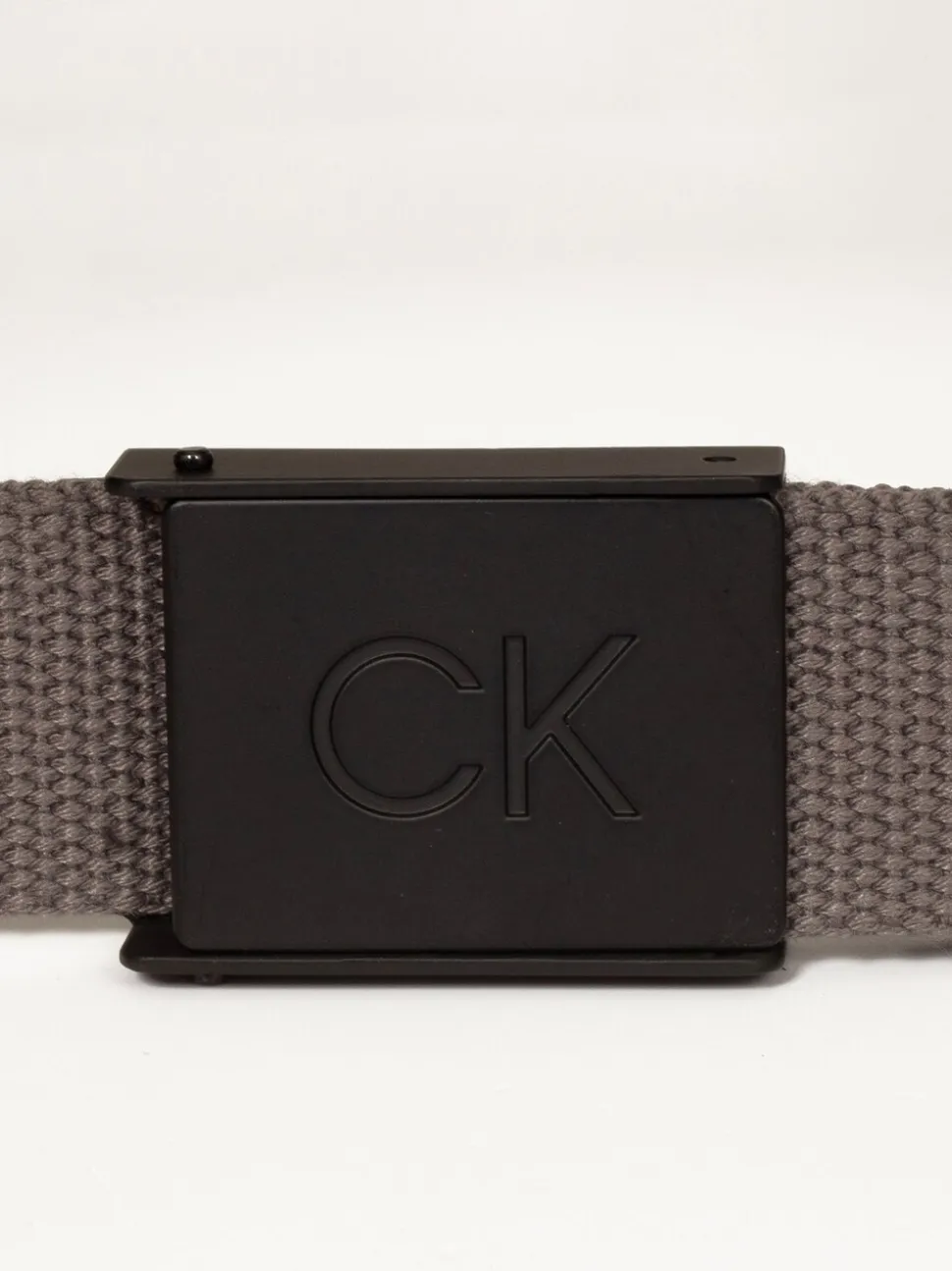 Grijs - Calvin Klein Golf Monogram Buckle Belt