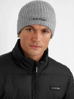 Grijs - Calvin Klein Golf Boyland Knitted Beanie