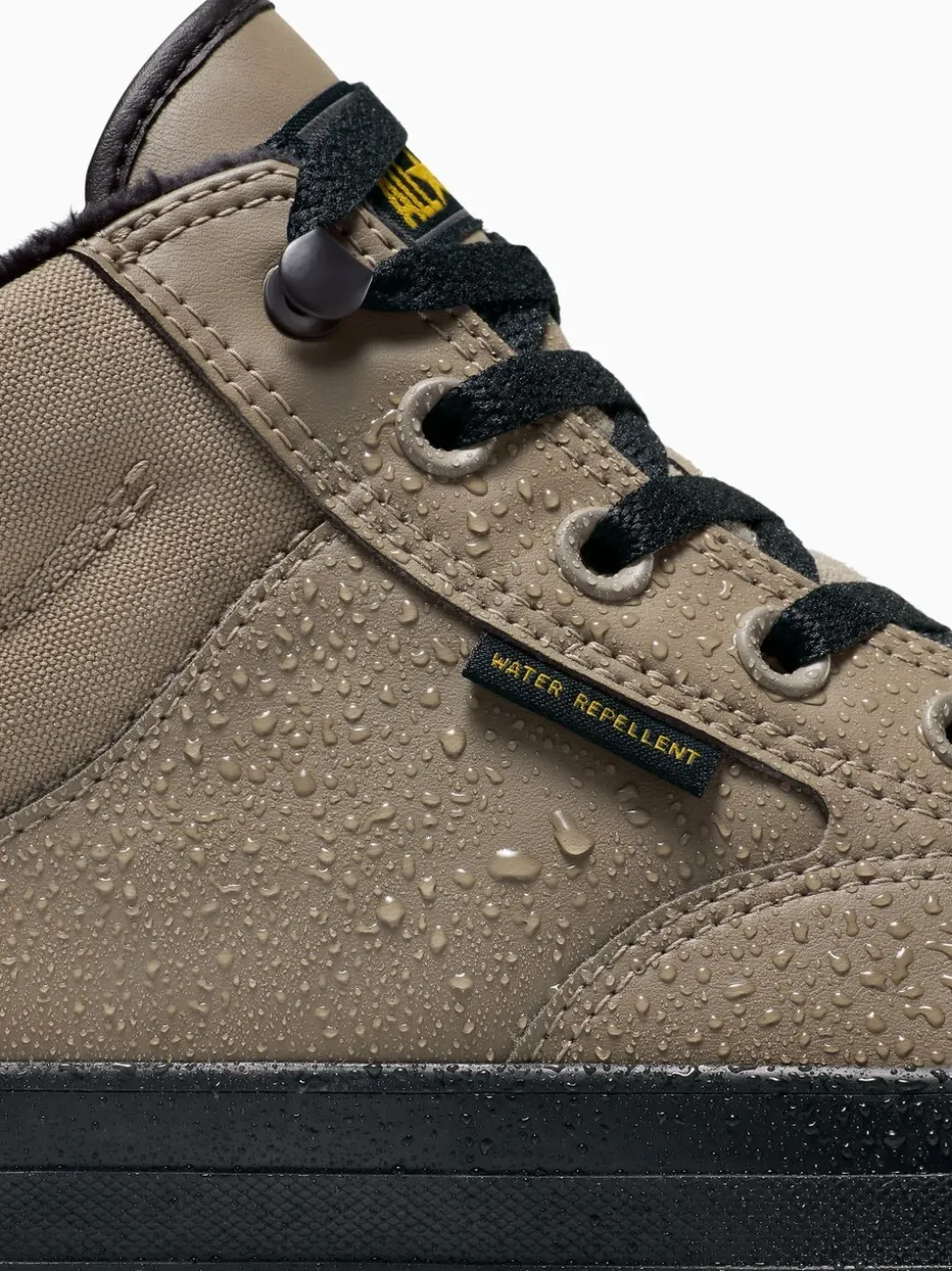 Grijs - Converse Chuck Taylor All Star Malden Street Mid Top Trainers