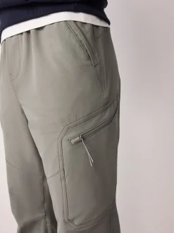 Grijs - DryTech Slim Fit Tech Stretch Utility Cargo Trousers