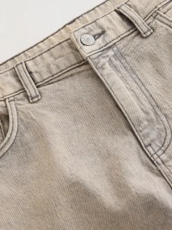 Grijs - EDIT Barrel Fit Jeans