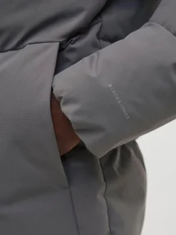 Grijs - Jack & Jones - Gewatteerd jack met capuchon