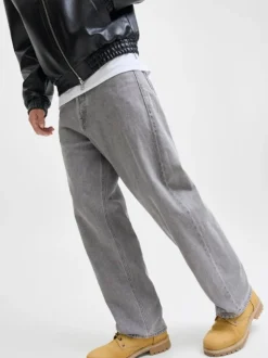 Grijs - JACK & JONES Alex Baggy Fit Jeans