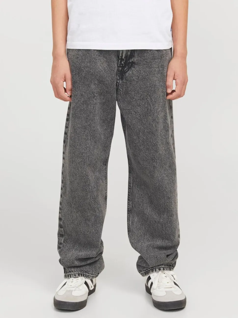 Grijs - JACK & JONES Junior Chris Relaxed Fit Jeans