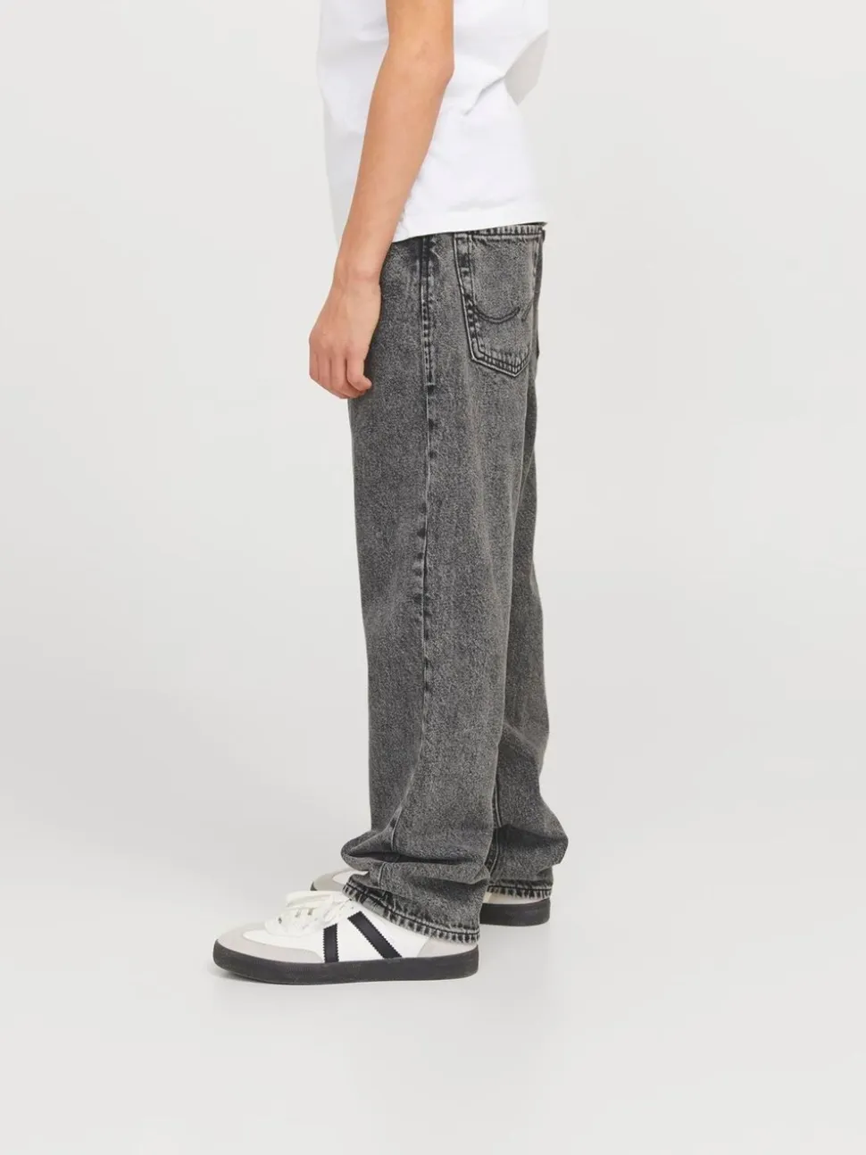 Grijs - JACK & JONES Junior Chris Relaxed Fit Jeans