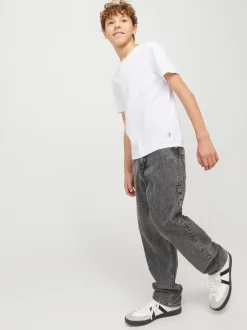 Grijs - JACK & JONES Junior Chris Relaxed Fit Jeans