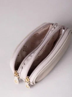 Grijs - Lakeland Leather dubbele brillenkoker
