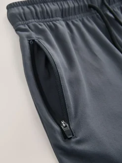 Grijs - Lichtgewicht sportshorts (3-16jr)