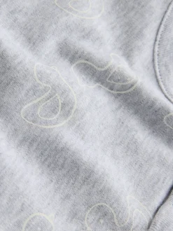 Grijs - Long Sleeved Baby Bodysuits 5 Pack