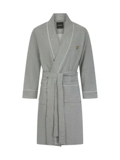 Grijs - Lyle & Scott Kobe Kimono Robe