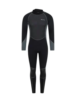 Grijs - Mountain Warehouse lang neopreen wetsuit voor heren