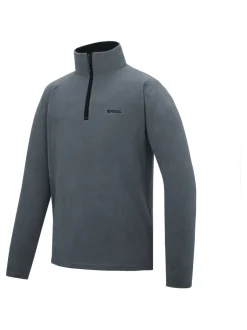 Grijs - Regatta Thompson fleece met rits bij de hals