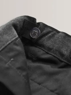 Grijs - Schoolbroek met rechte pijpen (3-17jaar)