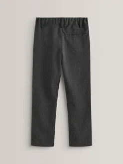 Grijs - Schoolbroek met rechte pijpen (3-17jaar)