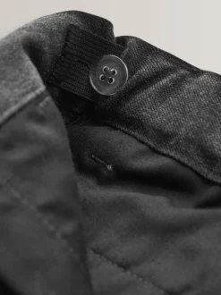 Grijs - Schoolbroek met rechte pijpen (3-17jaar)