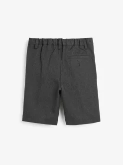 Grijs - Schoolshorts zonder plooien (3-14jr)