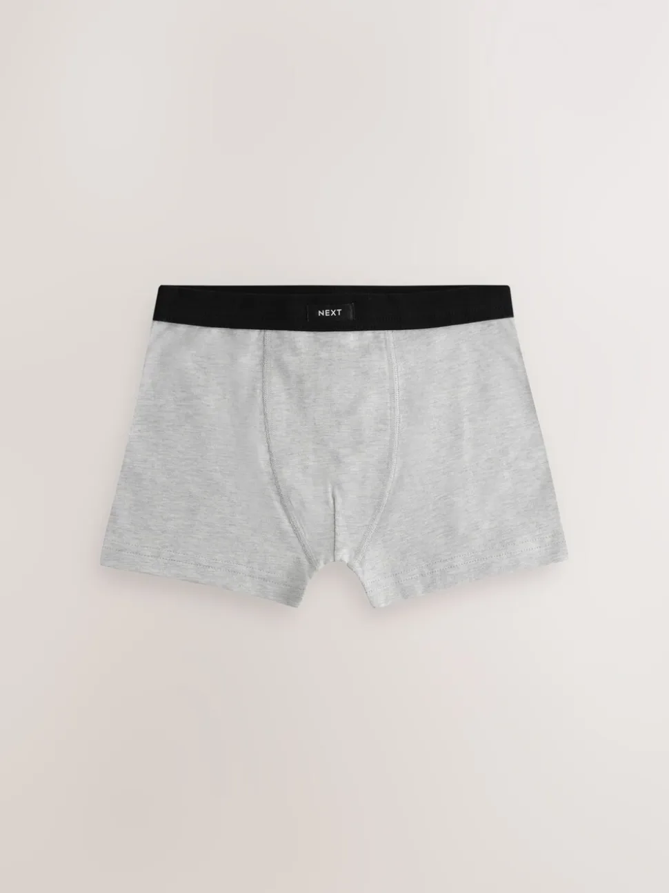 Grijs - Set van 10 boxershorts met zachte tailleband (2-16 jr)