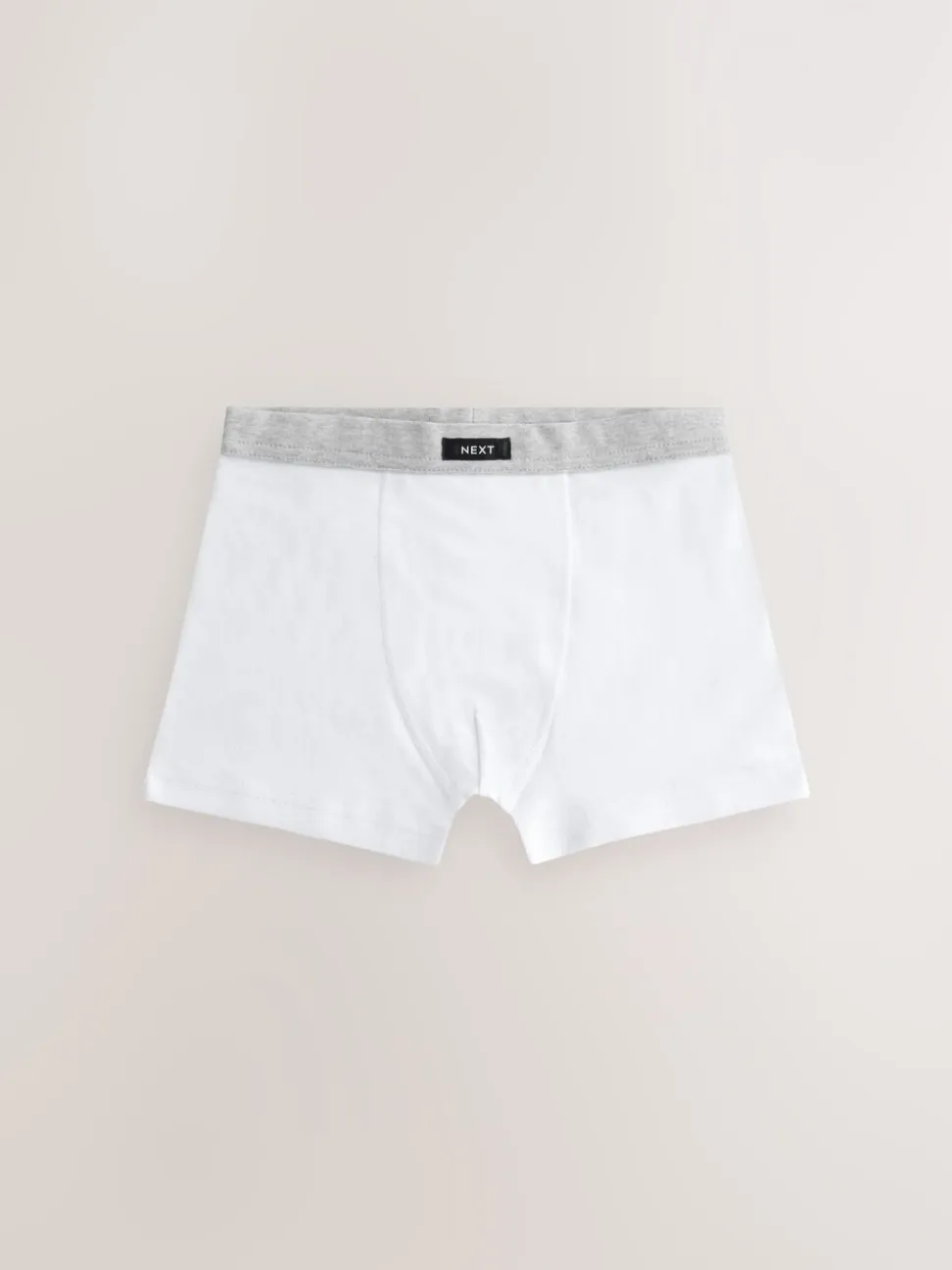 Grijs - Set van 10 boxershorts met zachte tailleband (2-16 jr)